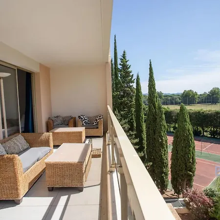 アパート Beautiful On The Edge Of The Golf Course Mandelieu